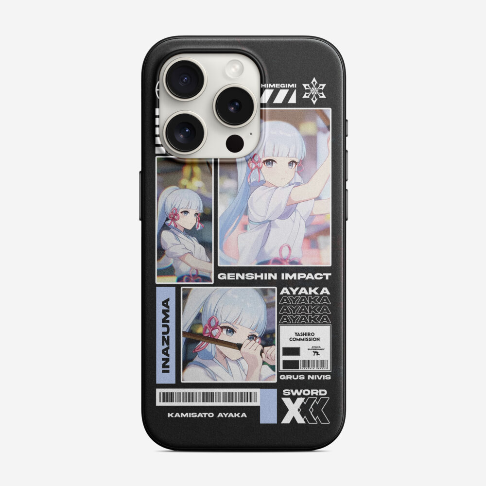 Genshin Impact kamisato ayaka genshin impact phone case (salin)
