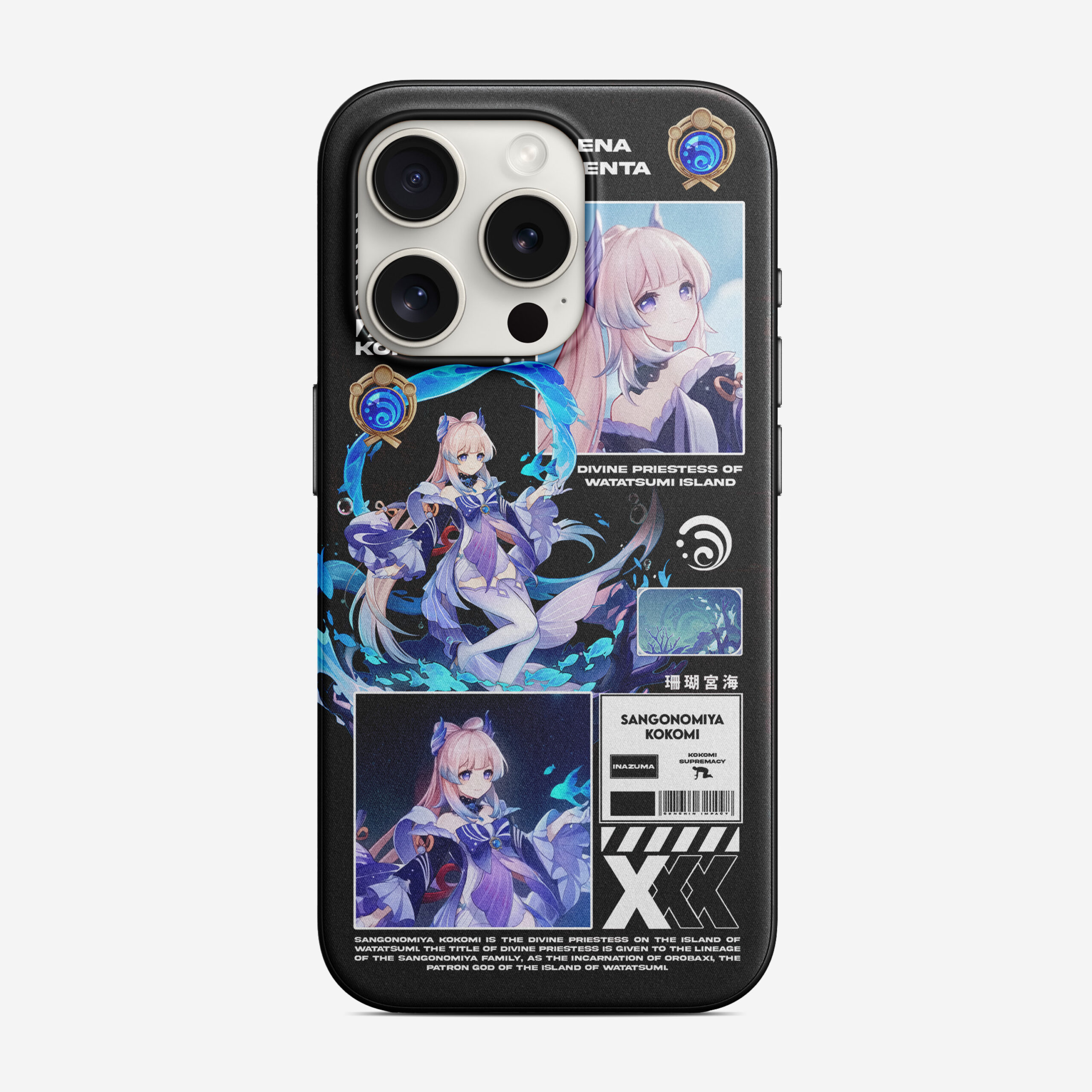 kamisato ayaka genshin impact phone case (salin) kamisato ayaka genshin impact phone case (salin)