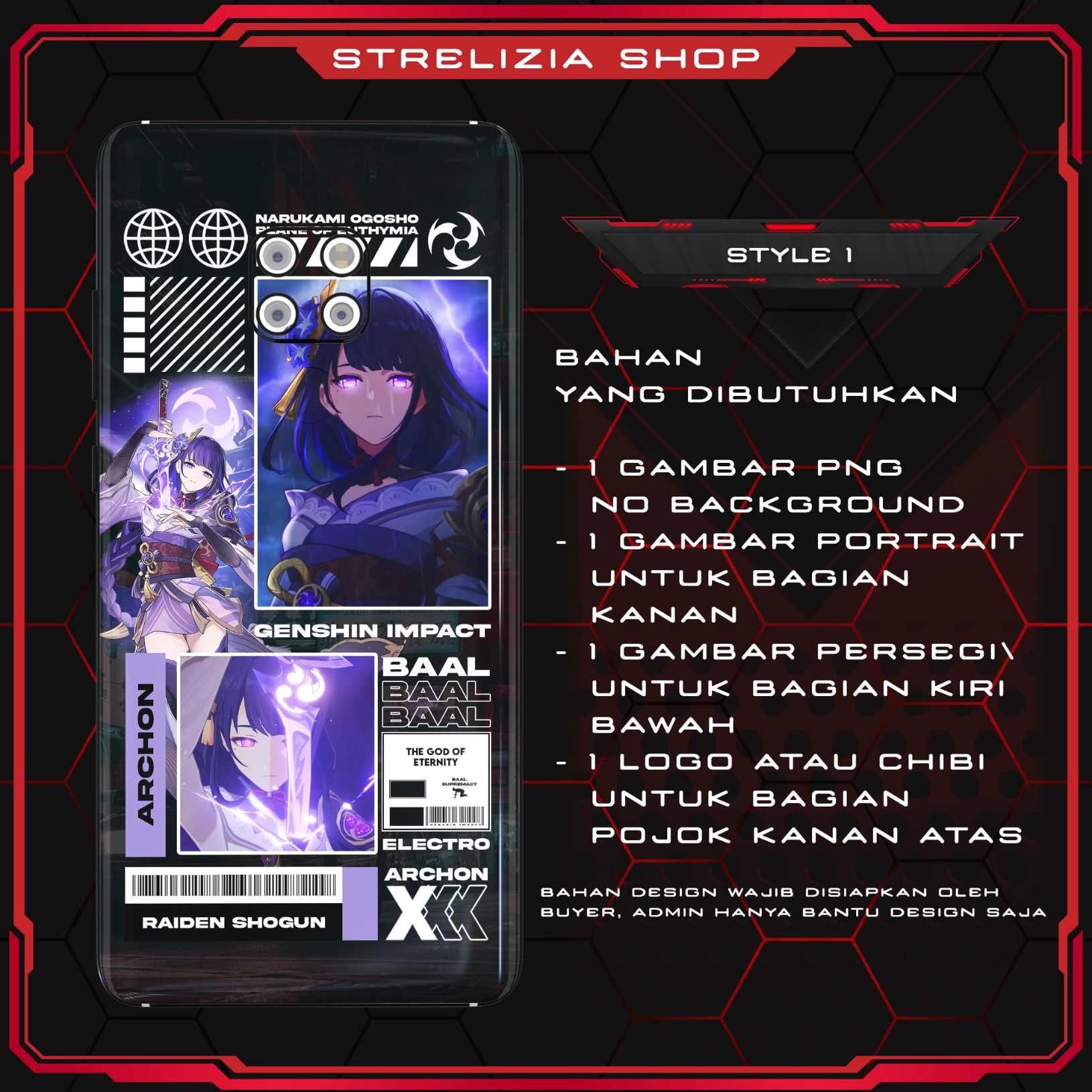 custom design strelizia shop (salin) custom design strelizia shop (salin)
