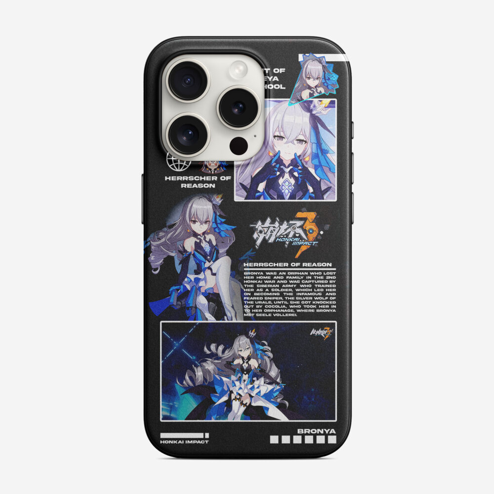 Honkai Impact 3rd bronya haxxor bunny honkai impact 3 phone case (salin)