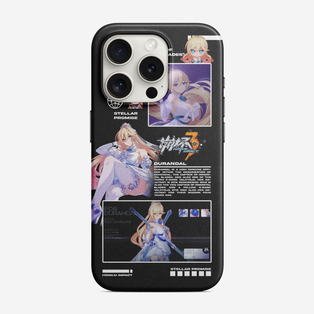 Honkai Impact 3rd seele veliona starchasm nyx honkai impact 3 phone case (salin)