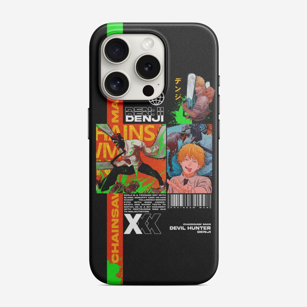 Seasonal Anime denji chainsawman phone case (salin)